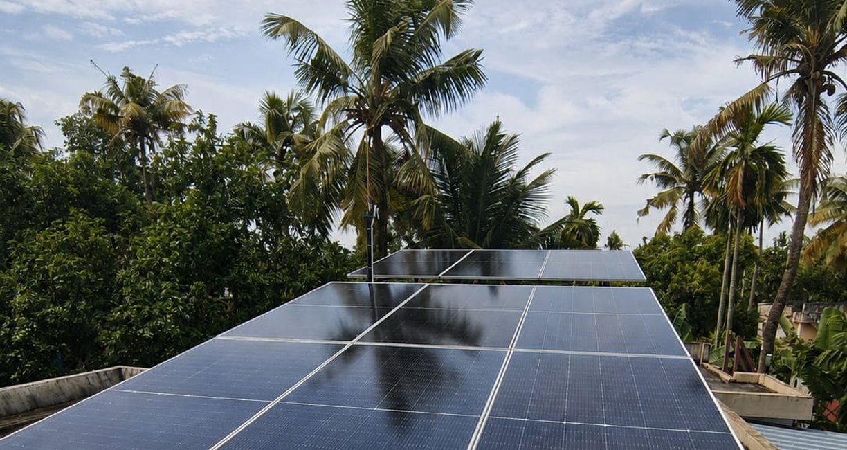 Rooftop Solar, Anchalummood installed by Soltech Power Solutions at Anchalummood, Kollam