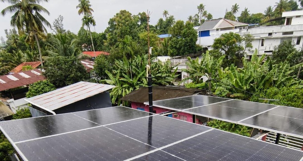 Rooftop Solar, Vadakkevila installed by Soltech Power Solutions at Vadakkevila, Kollam