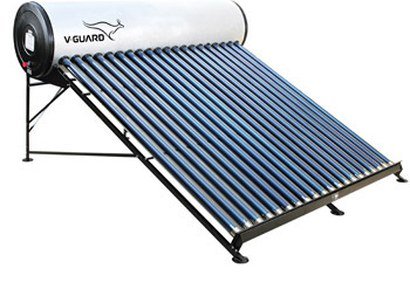 V-Guard evacuated tube collector solar water heater with storage tank